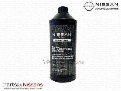 Genuine Nissan DOT 4 Brake Fluid 6M 1 Liter 999MP-1LM6D4