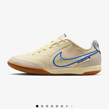 Nike Tiempo Streetgato PRM Men’s Indoor/Court Soccer Shoes Low Top White/Blue