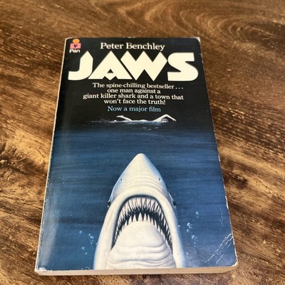 Jaws by Peter Benchley Paperback 2nd Printing London 1975 Fiction Pan Film