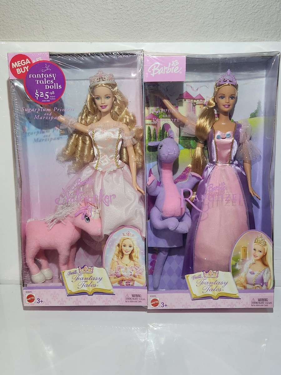 NEW Barbie Fairy Tale Collection Barbie in the Nutcracker Rapunzel