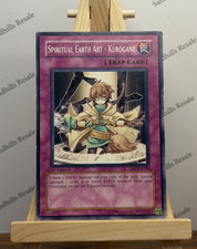 Yugioh * Spiritual Earth Art - Kurogane * 1st Edition * CRV-EN050