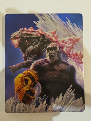 GODZILLA X KONG 4K + BLUE-RAY  2- DISK STEELBOOK (NEUWERTIG) Limited Edition