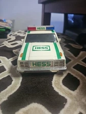 1993 Vintage 11” Hess Police Patrol Car ORIGINAL-Lights And Sirens Work Great.