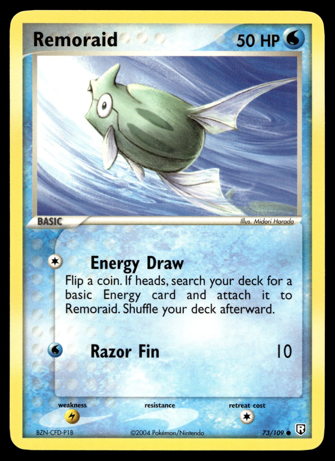 Remoraid Pokemon Team Rocket Returns 73/109 LP