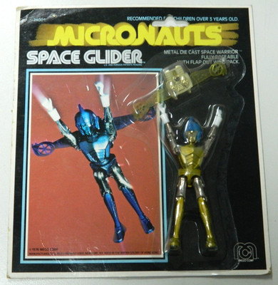 Vintage 1976 Mego Micronauts Space Glider Green 71001 New Sealed