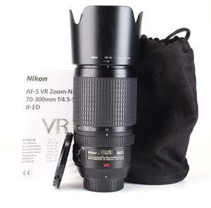 Nikon AF-S 70-300mm F4.5-5.6 G VR AF Zoom Lens Refurbished +12 Month Guarantee