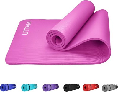 Yogamatte - Mehrzweck Übungsmatten aus extra dickem NBR-Schaum, geeignet für