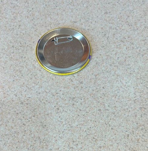 CAESARS PALACE 1980s Vintage 3" Pinback Button -- Dana Carvey / Richard Lewis - Picture 2 of 2