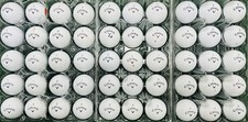 50 4A Callaway Supersoft Used White Golf Balls Near Mint Condition 2298 