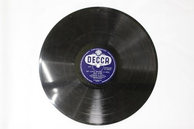 Kenneth McKellar - My Love Is Like A Red, Red Rose 78 RPM Single 1956 DECCA Folk