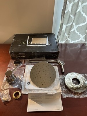 Signature Hardware Lexia SHLE8020GPN Shower Trim Package No Valve Polished Nicke
