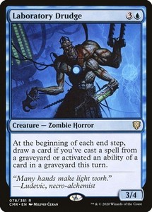 Laboratory Drudge 78/361 Rare Commander Legends MTG