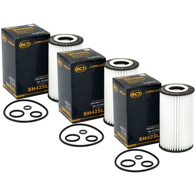 Ölfilter 3 X SCT SH 425 L für Chrysler Mercedes Benz Vito Viano SL SLK Sprinter 