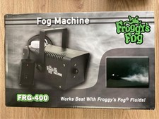  Froggy's Fog FRG-400 400W Fog Machine w/ Remote NEW