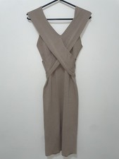 Cross Body Dress Maxi Long Knit Stretchy Spandex Material Bodycon Dress RP: $89 