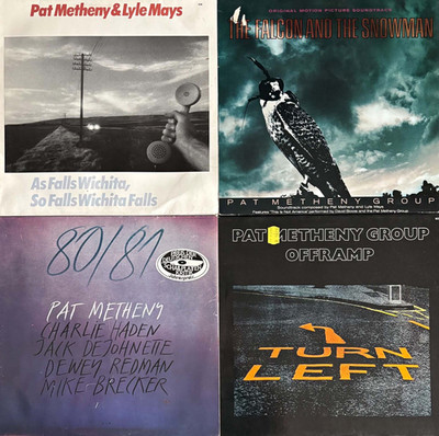 Pat Metheny Group, Lyle Mays, David Bowie - 5x Vinyl LP Konvolut - 80/81 OFFRAMP