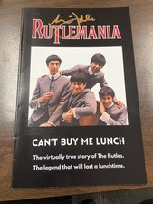 Eric Idle Signed RUTLEMANIA Booklet Beatles Parody The Rutles Rare! Monty Python