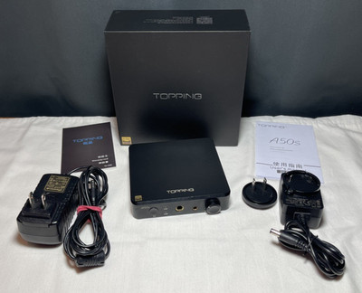 Topping A50s Headphone Amplifier w/iFi LN-1530, Box, & Original Accessories