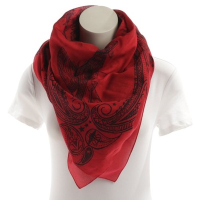 Givenchy Tuch Rot Schwarz Sehr gut