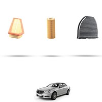 Hoffcar Wartungskit - 3 Filter FüR Mercedes Klasse E (W212) 200 CGI 135KW