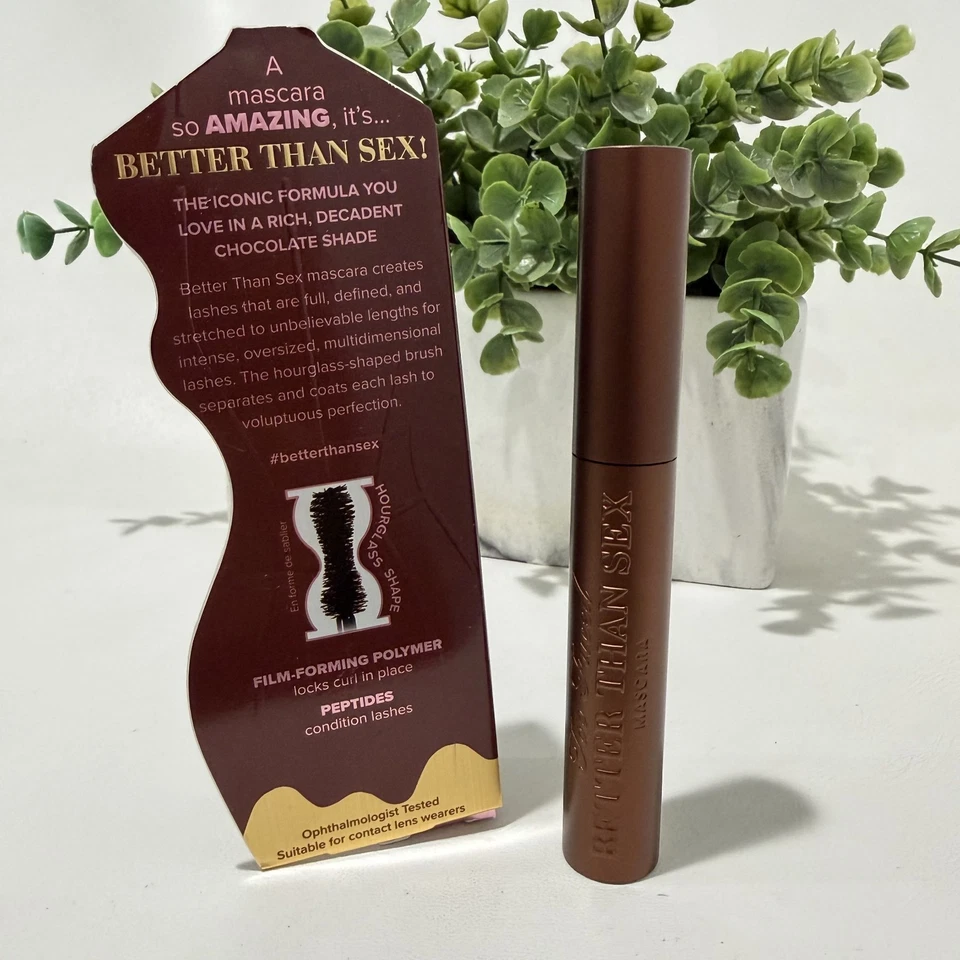 Too Faced Better Than Sex Foreplay - NATURALLY - Mascara 7.7ml/0.26fl.oz - Image 3 of 4