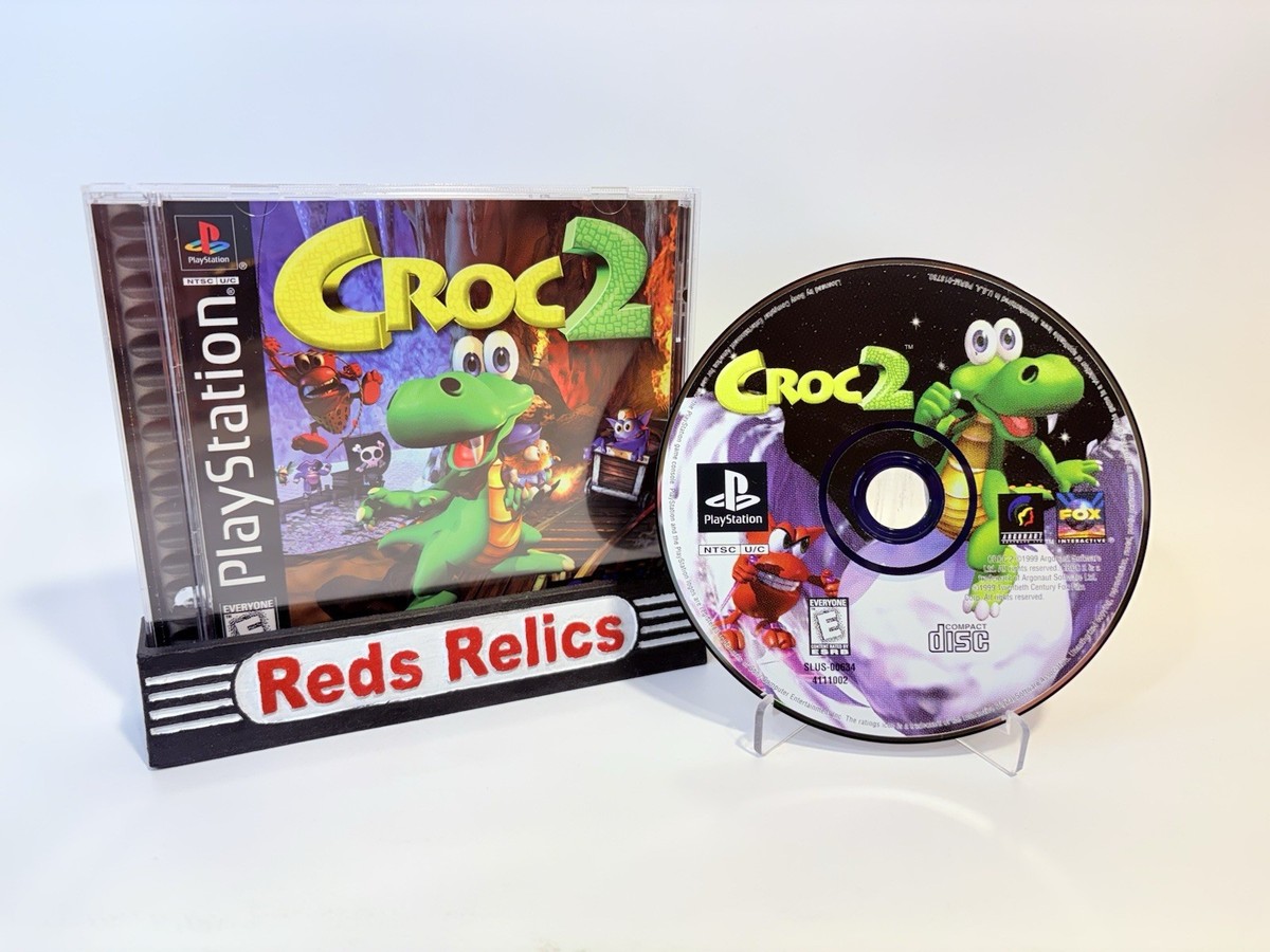 Croc 2 PS1 PlayStation 1 Complete CIB Great Condition w/ Warranty