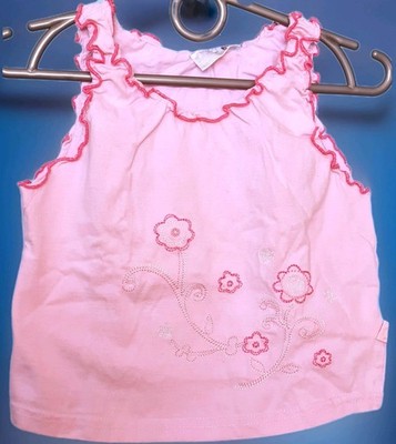 Baby-Hängerkleidchen in rosa, von Okay, Gr. 80 (für 9-12 Monate)