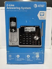 AT T TL88102 DECT 6.0 Expandable 2-Line Speakerphone with Caller ID