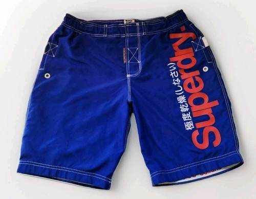 SUPERDRY sz XL 36 Surf Board Shorts MENS Mesh Lined Swim Trunks BOARDSHORTS #10 - Picture 2 of 14