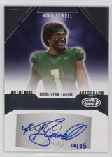 2023 Sage Aspire Silver /25 Noah Sewell #ASP-NS2 Auto 6o3