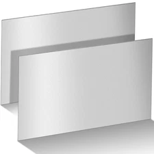 Yaocom 2 Pcs 18 Gauge Metal Plate 18 x 12 Inch Mild Cold Rolled Metal Sheet S...