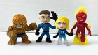 Funko Fantastic Four Mystery Minis Mini Figures Lot of 4 Marvel The Thing