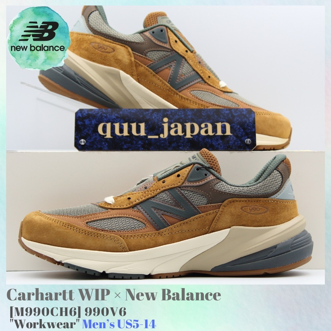 Carhartt WIP × New Balance 990V6 Carhartt WIP x New Balance 990v6 - Oct 2023 - M990CH6