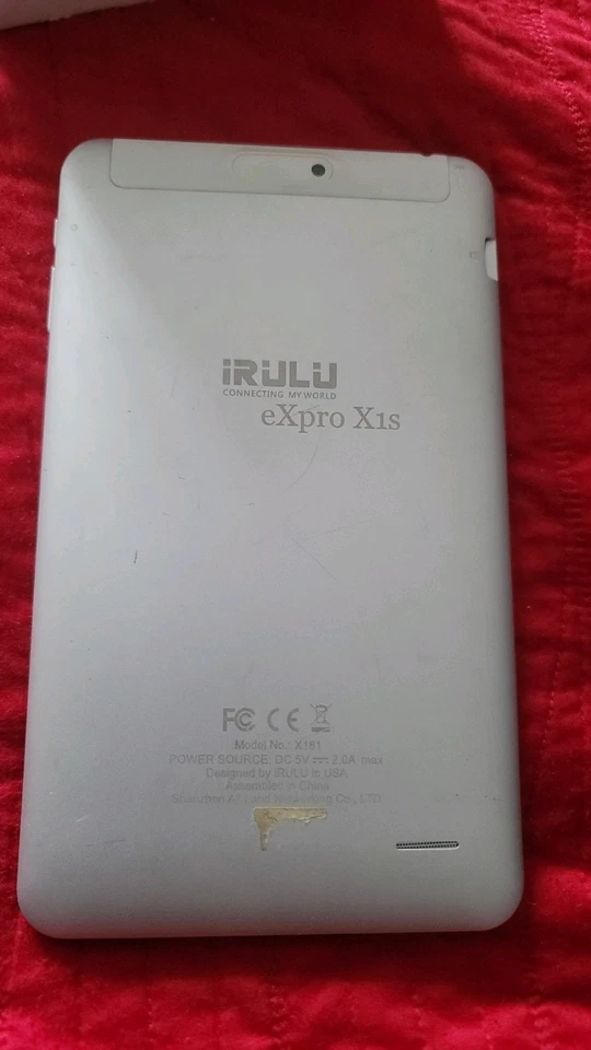 iRulu eXpro X1s Tablet Screen Cracked For Sares Or Repairs - Image 2 of 4