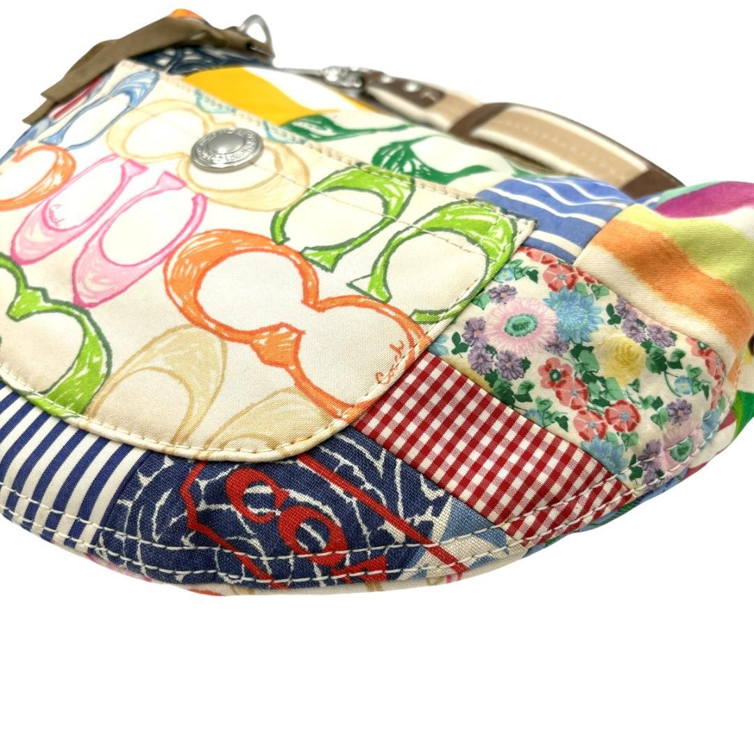 Coach Patchwork Hobo Shoulder Bag One Shoulder  5a - image 9
