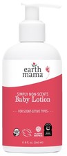 Earth Mama Simply Non-Scents Baby Lotion for Dry Skin, Calendula Cream for Newbo