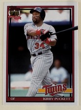 2026 Topps Series 1 - KIRBY PUCKETT #T91-94 - 1991 Anniversary Twins