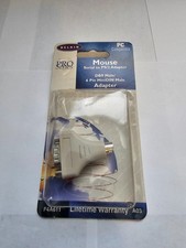 Belkin Pro Series Mouse Serial to PS/2 Adapter DB9 Male F4A611 Original NIB