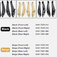  Interior Door Pull Handle Cover Trim For BMW 3 Series F30 F33 F80 F36 2013-2018