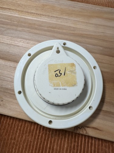 Memphis 1980’s Wall Clock Vintage Plastic MCM Pop Art Quartz 80s White Space - Afbeelding 6 van 10