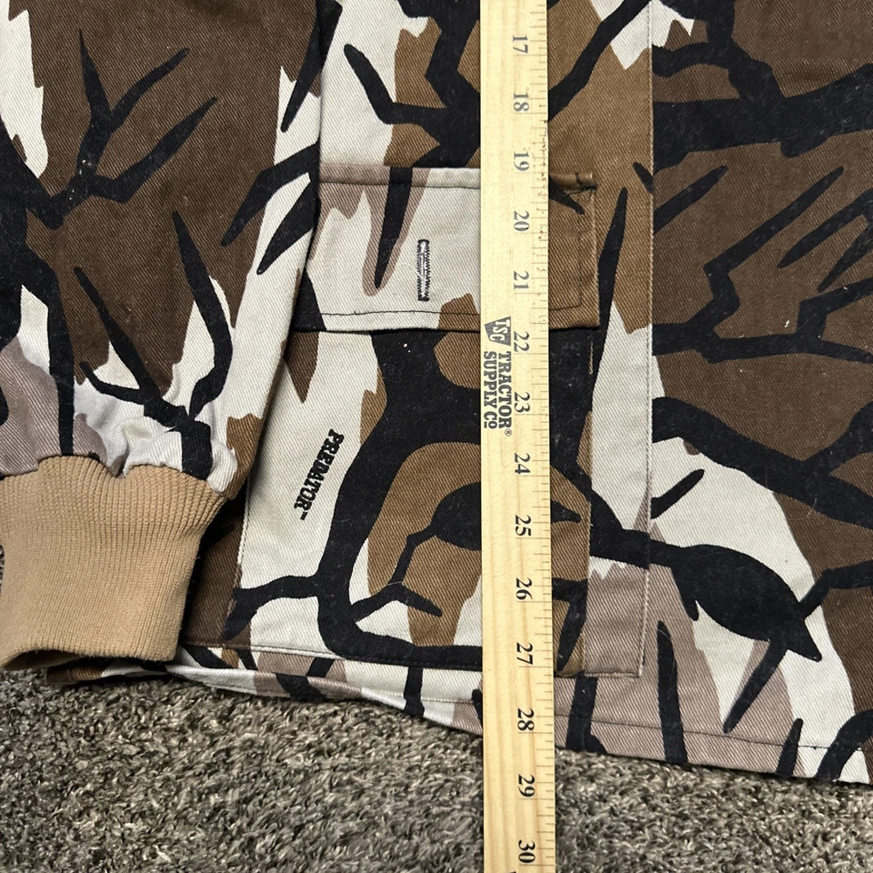 Vintage Predator Camoflage Zip up jacket Made in the USA Long Sleeve Large - Image 3 of 4