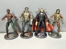 Marvel Legends Monsters Box Set Frankenstein Werewolf Dracula Zombie Toybiz 2006