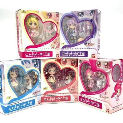 Bandai Chibi Arts Precure 5 Figure Set HeartCatch Fresh