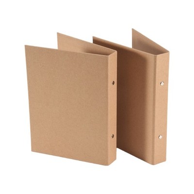 2Pcs A5   Folders with 2 Rings to Add Loose Sheets E3S84501