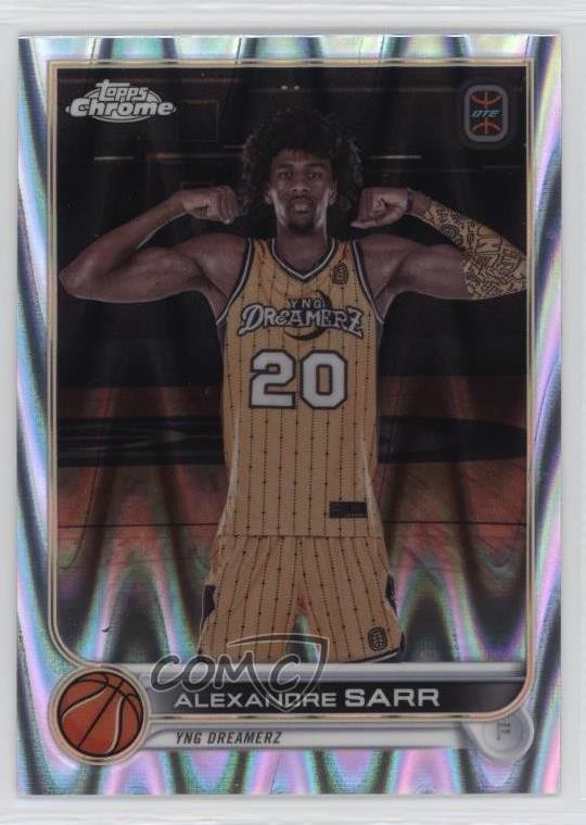 2022-23 Topps Chrome OTE Overtime Elite RayWave Refractor Alexandre Sarr #59 6er