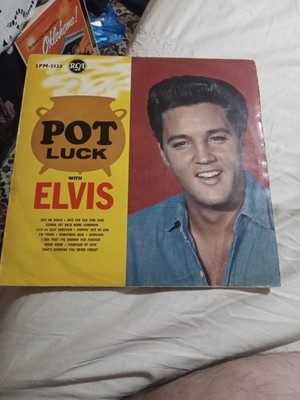 ELVIS PRESLEY ORIGINAL GERMAN RCA POT LUCK LP 1962 