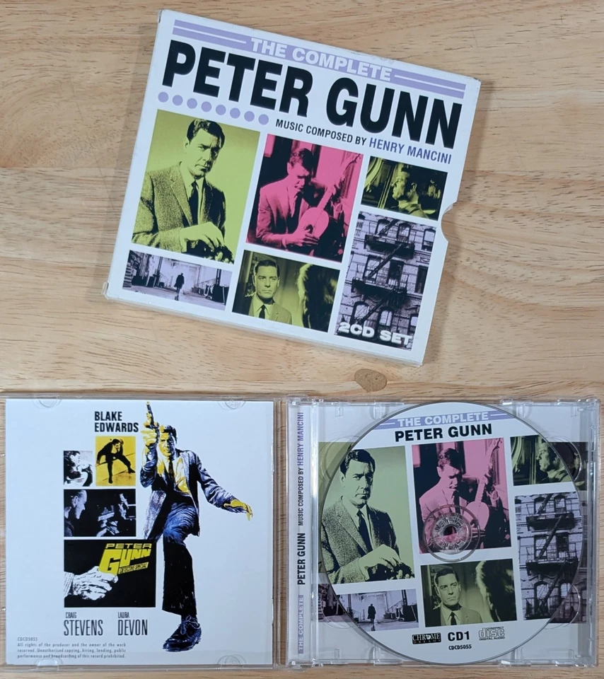 HENRY MANCINI ‎– The Complete Peter Gunn CD Set Foto 3 de 4