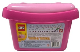 LEGO Bricks and more: Pink Brick Box (4625) Container + Lid ONLY EUC