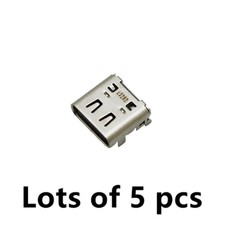 5x USB Type C Charging Port Power Jack For Dell Latitude 7400 7410 2-in-1