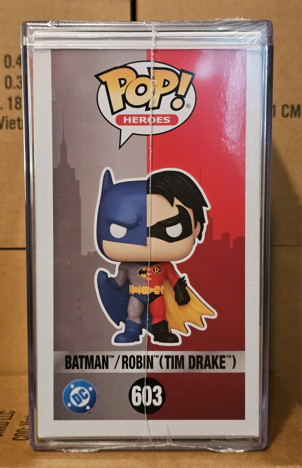 Funko POP Batman/Robin Tim Drake 603 Legendary w/ Protector /1200 - IN HAND